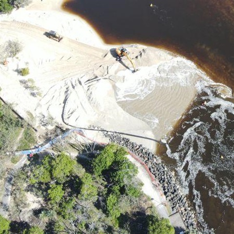 Noosa Spit sand replenishment