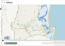 Coastal hazards maps