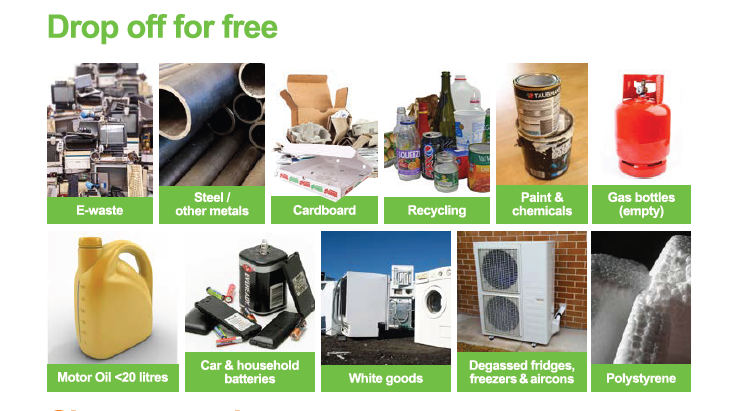 Drop off for free