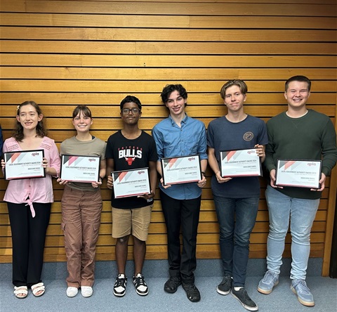 Helping seniors solve digital dilemmas has earned major recognition for seven tech savvy Noosa teens.
